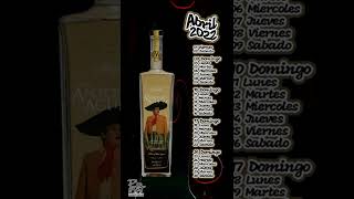 Abril 2022 Vertical Video Calendar Mescal Spanish
