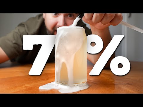 Homemade GINGER BEER with a KICK - 7% ABV!