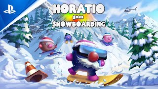 PlayStation Horatio Goes Snowboarding - Launch Trailer | PS5, PS4 anuncio