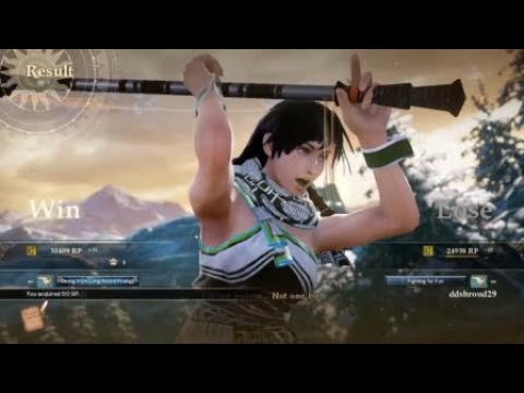 SOULCALIBUR 6 RANKED MATCH Ace_somebody (SEONG MINA) VS DDshroud29 (IVY)
