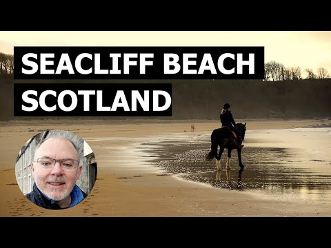 Exploring Seacliff Beach in East Lothian, Scotland