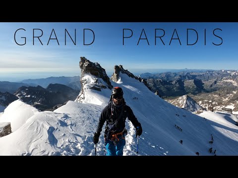 Grand Paradis - VN par le glacier Laveciau à la journée (juillet 2021)