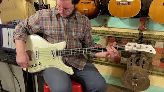 Video thumbnail for 1966 Yamaha SB-5A “Flying Samurai” electric bass guitar by Jake Wildwood & Co