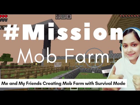 Aki Gaming - Minecraft Survival | Mission: Mob Farm | No Creative Mode