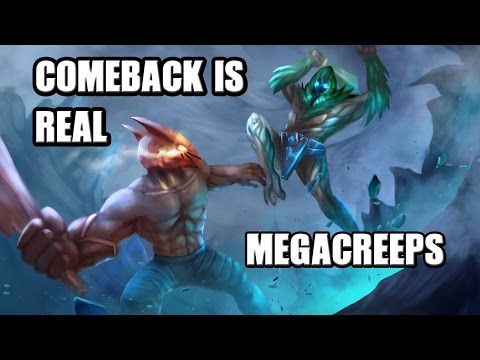COMEBACK IS REAL DOTA 2 | MEGACREEPS