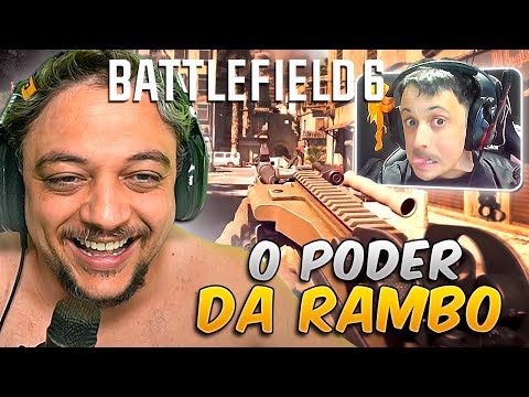 CARREGANDO O DILERA COM A RAMBO DO BATTLEFIELD 6!!!🔥 @dilera @StereOnline