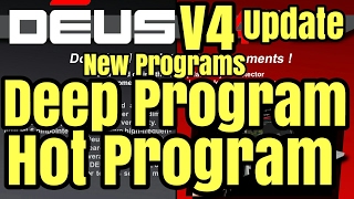 XP Deus V4 Hot Program and Deep Program