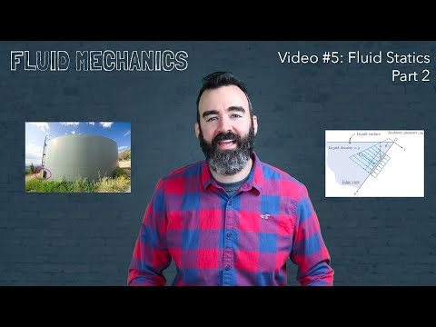 Video #5 - Fluid Mechanics - Fluid Statics 2