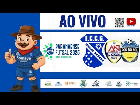AO VIVO: Cidade Gaúcha Futsal x A.N Sports/Por Sol Futsal Paranaense Sub-18