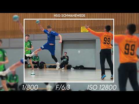 Handball-Action pur: TSV Daverden vs. HSG Schwanewede – Sportfotografie hautnah!