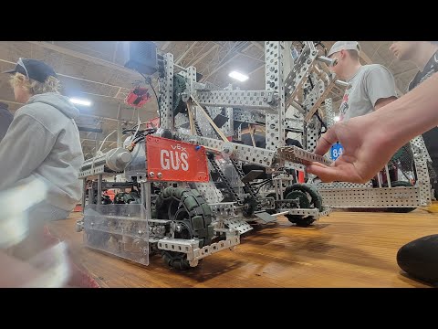 Create US Open Robotics tournament Q30 (VRC Vex Robotics Tipping Point) 3018A, 5069X VS 8349G, 1569B