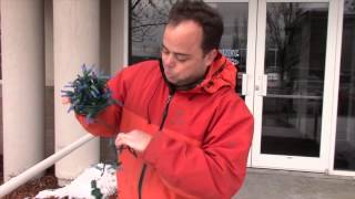 How to wrap Christmas tree lights the professional way