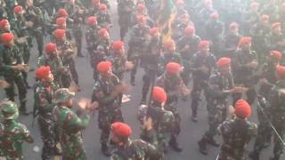 Download lagu Keren!!! Kumpulan yel yel komando baret merah mp3
