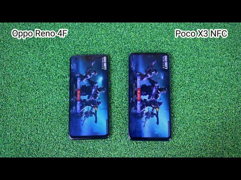 Speed Test Oppo Reno 4F vs Poco X3 NFC