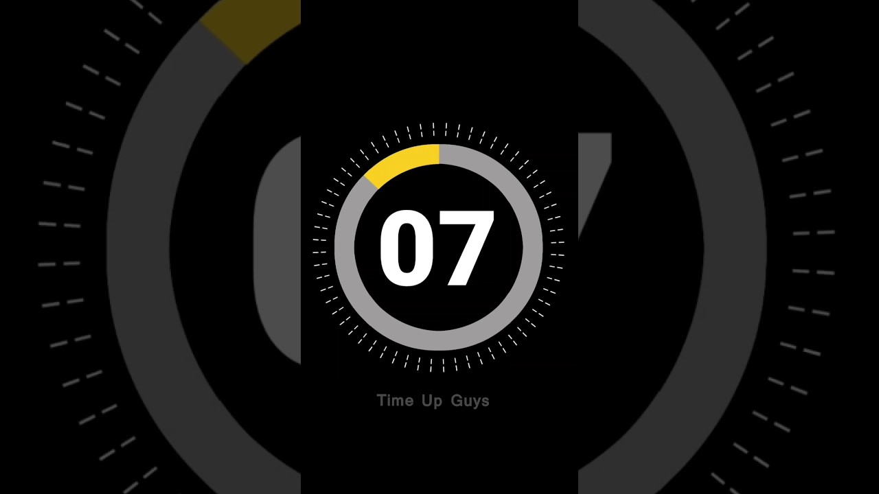7 Second Countdown Timer #countdown7second #countdowntimer #countdownclock #stopwatch