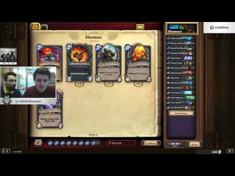 SuperJJ and lifecoach on midrange vs aggro shaman