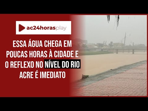Chuvas intensas elevam nível do Rio Acre e colocam Defesa Civil em alerta