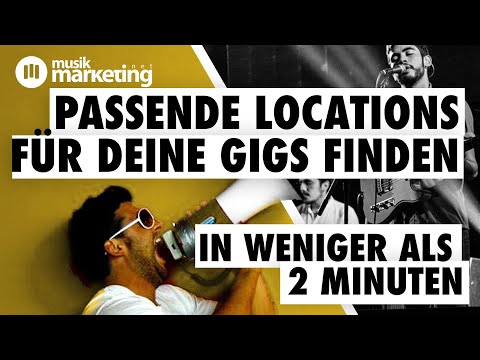 Booking Tipps für Bands: Passende Veranstalter finden in unter 2 Min. - musik-marketing.net