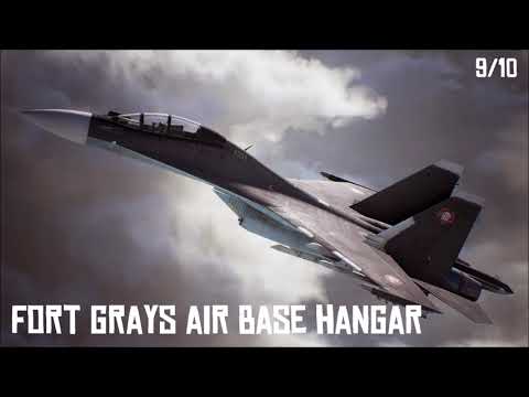 Fort Grays Air Base Hangar by Keiki Kobayashi (Track 4) - Ace Combat 7 Skies Unknown Soundtrack