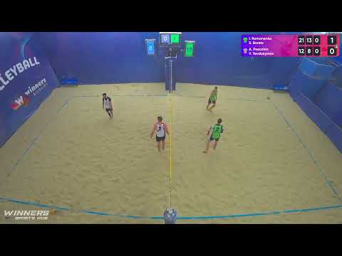 18:40 I. Romanenko / S. Borets - A. Pasazhin / Y. Yevdokymov 27.02.2023 | Winners Beach Volleyball
