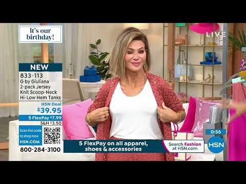 HSN | G by Giuliana Rancic Fashions Celebration 07.18.2023 - 10 PM