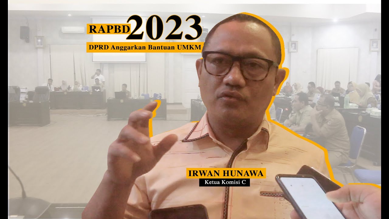 RAPBD 2023, DPRD Anggarkan Bantuan Untuk UMKM