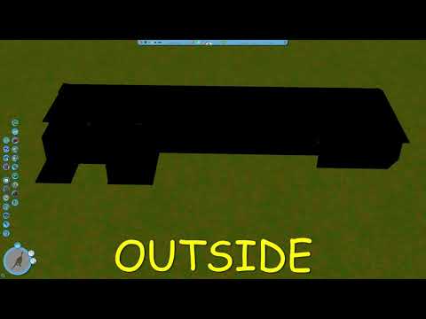 RollerCoaster Tycoon 3 Custom Scenery DOWNLOAD  (Dark Ride Haunted House Structure) / RCT3