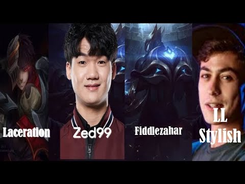 Zed Montage (Laceration, Zed99, Fiddlezahar, LL Stylish) League of Legends Zed Main