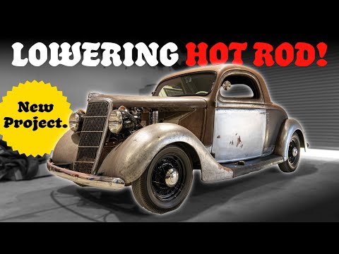 Hot Rod Lowering Technique Used for Decades — Some Say It Doesn’t Work 😈  ’35 Ford Project
