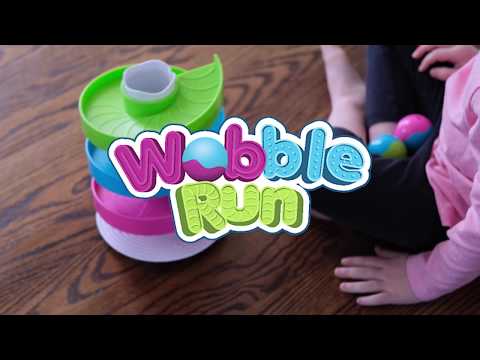 Відео огляд Іграшка розвивальна Трек-балансир для куль, Fat Brain Toys Wobble Run