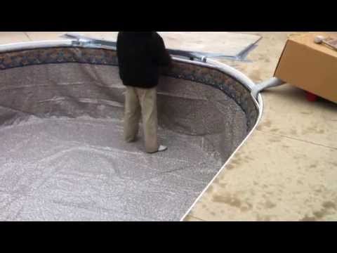 Hanging A Pool Liner In Cold Weather