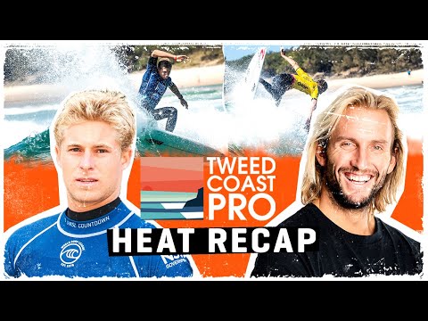 Ethan Ewing Puts Up an EXCELLENT Score VS Owen Wright | Tweed Coast Pro Quarterfinals HEAT RECAP