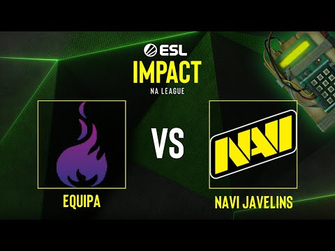 equipa vs NAVI Javelins | Map 2 Ancient | ESL Impact League Season 1: Europe