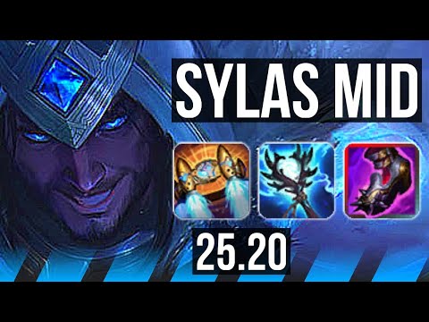 SYLAS vs TALON (MID) | 5k comeback, 40k DMG | KR Challenger | 25.20