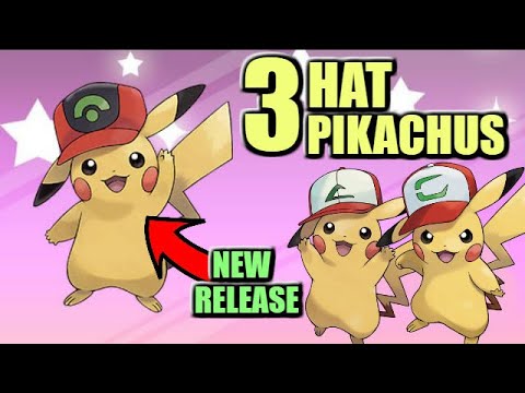 Get ALL Ash Hat Pikachu Mystery Gifts in Pokemon Sword and Shield