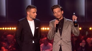 'Drag Me Down' by One Direction wins British Artist Video of the Year | The BRIT Awards 2016