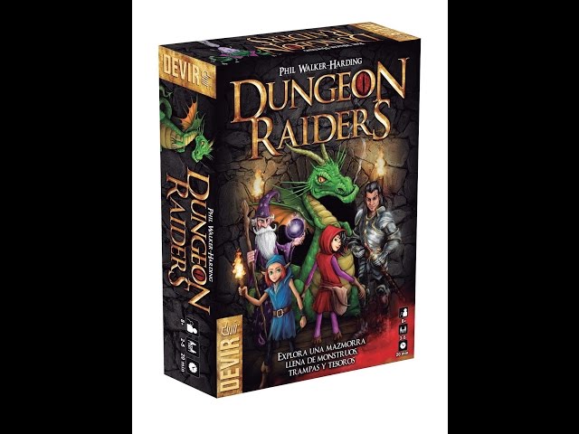 Vídeo relacionado con Devir - Dungeon Raiders, Juego de Mesa de Cartas, con Amigos, para Fiestas, 8 años (BGHRAI)