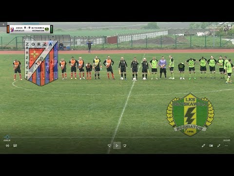 LKS Zorza Zarzecze - LKS Błyskawica Roźniatów mecz A klasy Przeworsk 28.04.2019