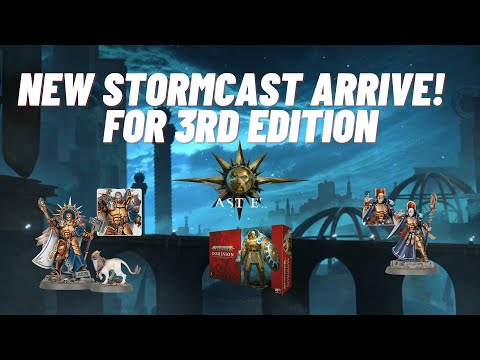 age of Sigmar 3rd edition reaction|new stormcast models in the dominion box and they are nice!