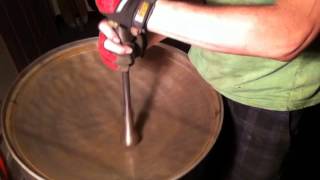 Steel Drum/Pan Building The Rowsey Way- Sinking 4-5 Inches