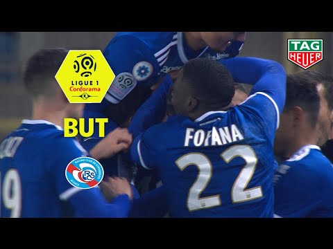 But Dimitri LIENARD (70') / RC Strasbourg Alsace - Nîmes Olympique (4-1)  (RCSA-NIMES)/ 2019-20