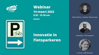 Webinar Innovaties in Fietsparkeren
