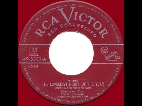 1951 HITS ARCHIVE: The Loveliest Night Of The Year - Mario Lanza