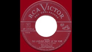 1951 HITS ARCHIVE: The Loveliest Night Of The Year - Mario Lanza