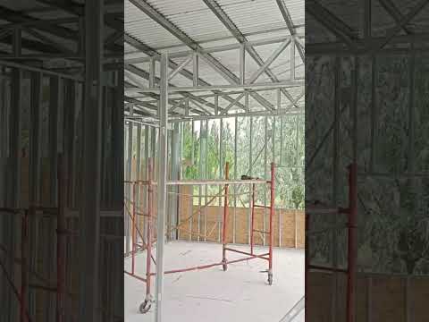 techo de CHAPA terminador ✅️ I Steel framing en Mainque ssuscribirte a mi canal para llegar 1000