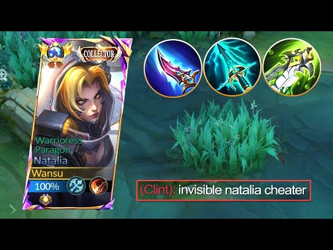 95% INVISIBLE USING THIS NATALIA TRICK 🔥 | NATALIA GAMEPLAY 2025 - MLBB