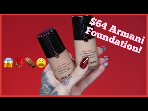 ARMANI Power Fabric FOUNDATION....ジェフリースターの認定を受けていますか？ (ARMANI Power Fabric FOUNDATION.... Is It Jeffree Star Approved???)