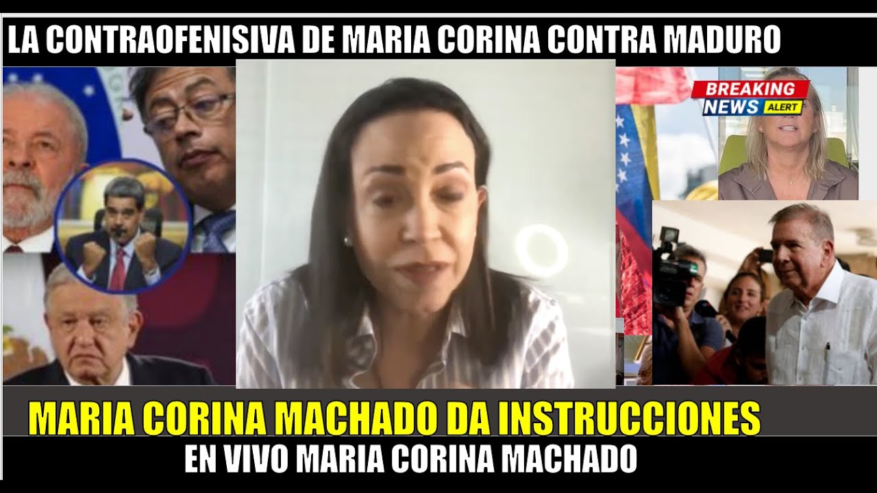 SE REUNEN con MADURO piden su RENUNCIA MARIA CORINA da nuevas INSTRUCCIONES