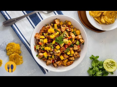 Shrimp, Avocado, Mango Salad | My Dominican Kitchen