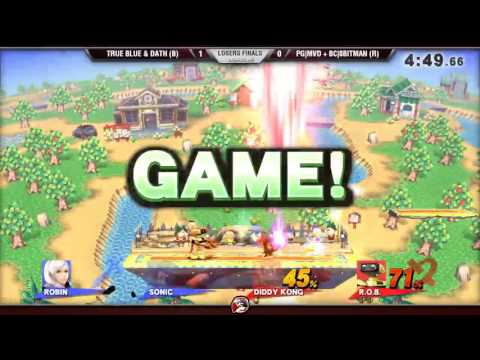 Vitality Doubles 7/30/16 - Losers Finals - TrueBlue/Dath vs. MVD/8Bitman - Smash 4